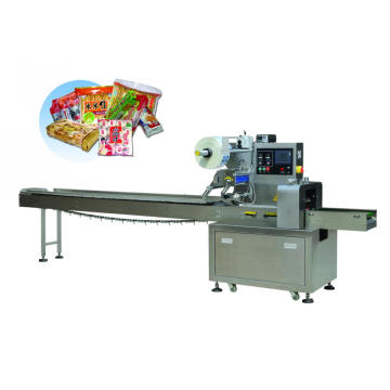 Flow packing machine for mask